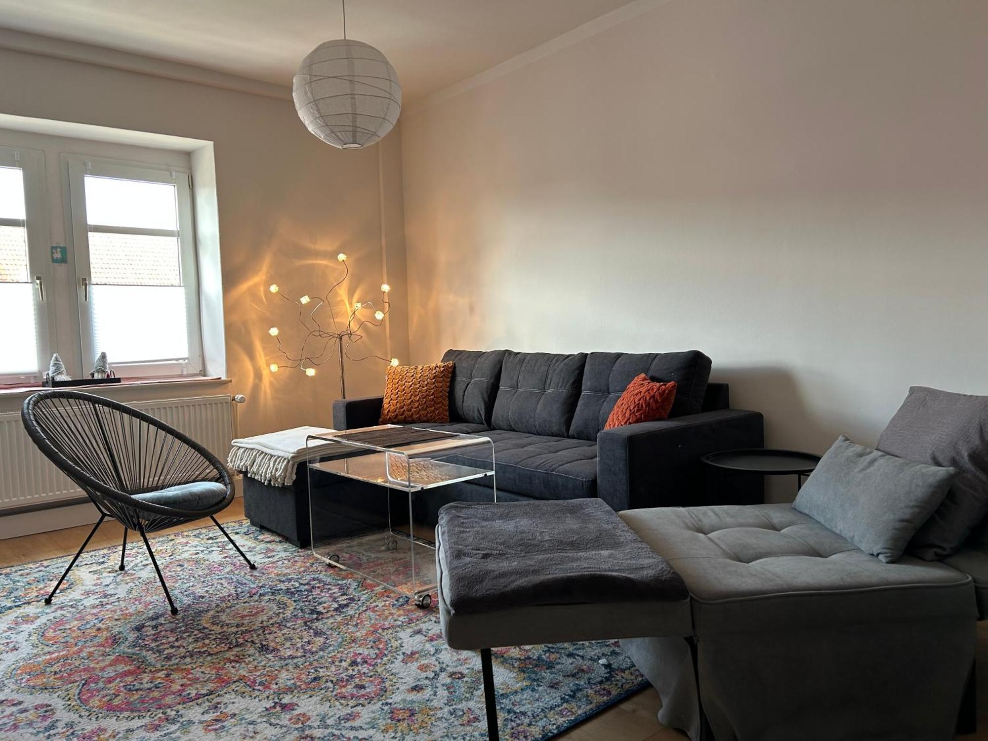 Schoene Neue 4 Zimmer Wohnung Mit Sued-Balkon Bis 8 Personen Наумбург Екстер'єр фото