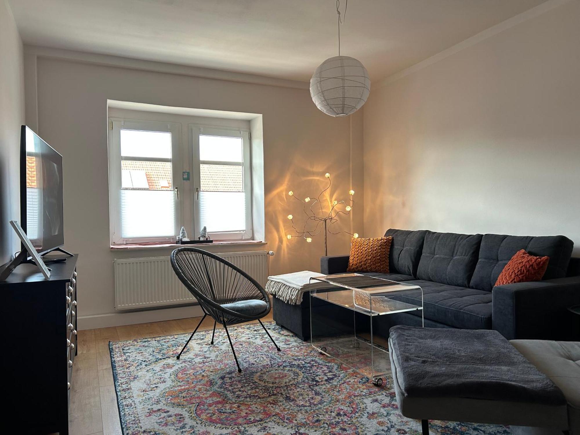 Schoene Neue 4 Zimmer Wohnung Mit Sued-Balkon Bis 8 Personen Наумбург Екстер'єр фото